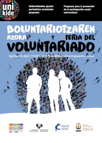 Cartel Feria Voluntariado UPV – Abril 2016 Cartel Feria Voluntariado UPV – Abril 2016