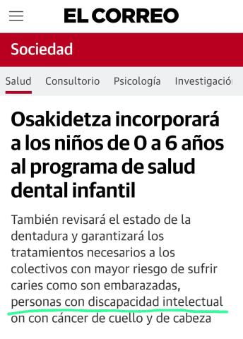 Asistencia dental infantil