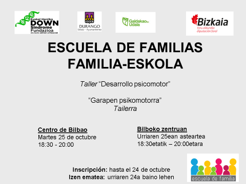 Familia eskola - Garapen psikomotorra Familia eskola - Garapen psikomotorra