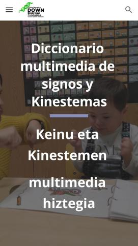 Diccionario multimedia de Signos y Kinestemas Diccionario multimedia de Signos y Kinestemas