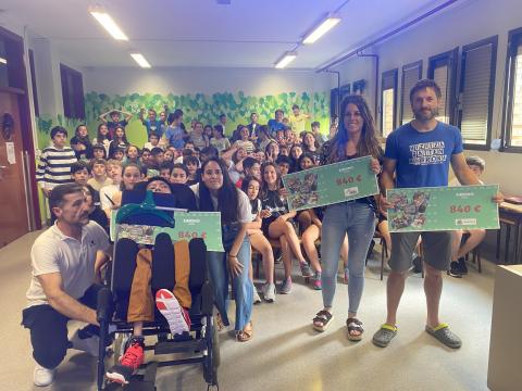 Donación de Kirikiño Ikastola Donación de Kirikiño Ikastola