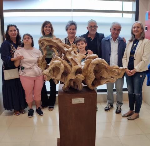 Presentación de la escultura Dédalo