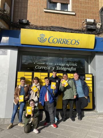 Visita a Correos