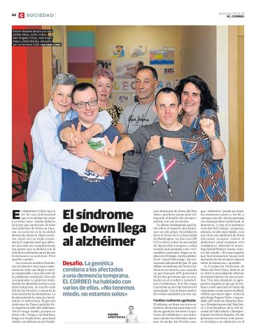 El síndrome de Down llega al Alzheimer El síndrome de Down llega al Alzheimer