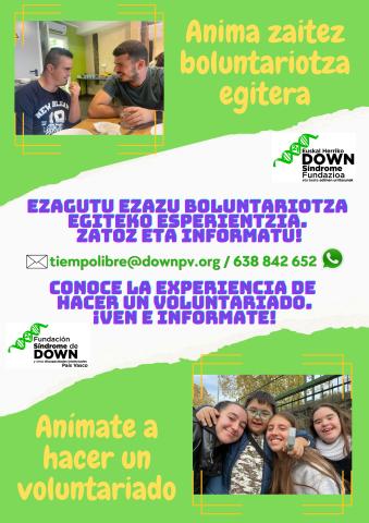 Anímate a hacer boluntariado! Anímate a hacer boluntariado!