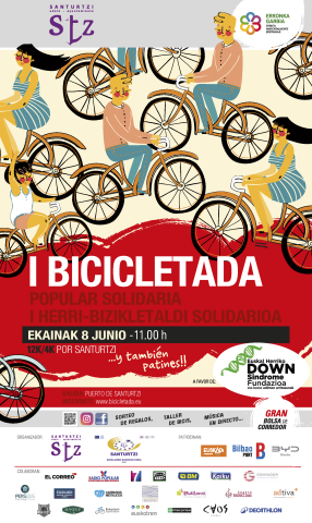 I BICICLETADA POPULAR SOLIDARIA EN SANTURTZI I BICICLETADA POPULAR SOLIDARIA EN SANTURTZI