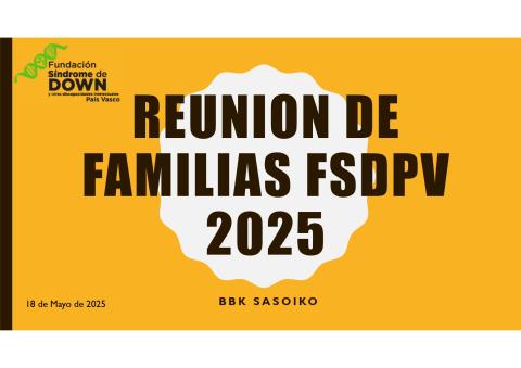 Reunión anual familias 2025 Reunión anual familias 2025