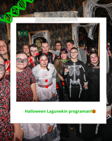 Horrela bizi izan genuen Halloween Lagunekin programan! 