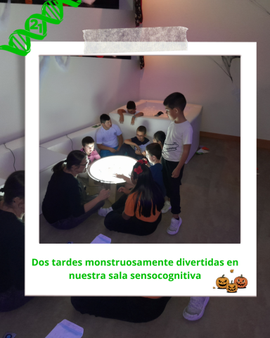 Gure gela sensokognitiboan, Halloween festa handiz bizi izan dugu!