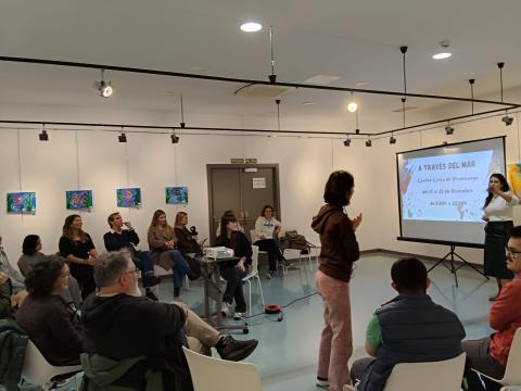 "Itsasoaren bidez" erakusketa "Itsasoaren bidez" erakusketa