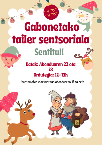 Gabonetako Zentzumen-tailerrak