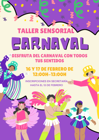 Talleres Sensoriales de Carnaval