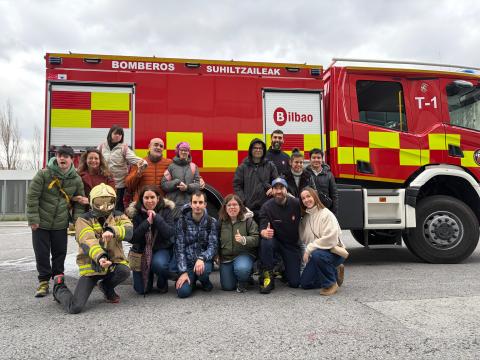 Bisita Bilboko Suhiltzaile Zerbitzura Bisita Bilboko Suhiltzaile Zerbitzura