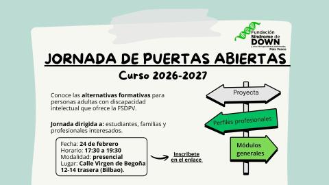 Jornada de puertas abiertas
