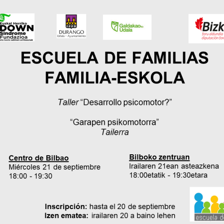 Escuela de Familias - Desarrollo Psicomotor