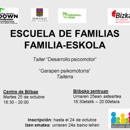 Escuela de Familias - Desarrollo Psicomotor