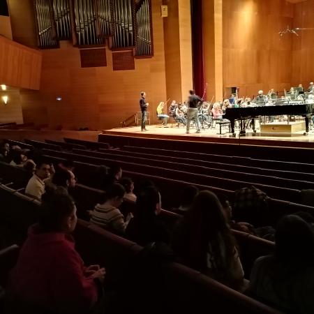 Ensayo de la Orquesta Sinfónica de Bilbao