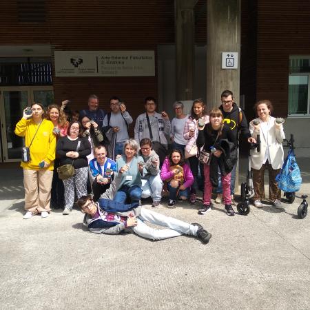 Actividades en la facultad de Bellas Artes de la UPV