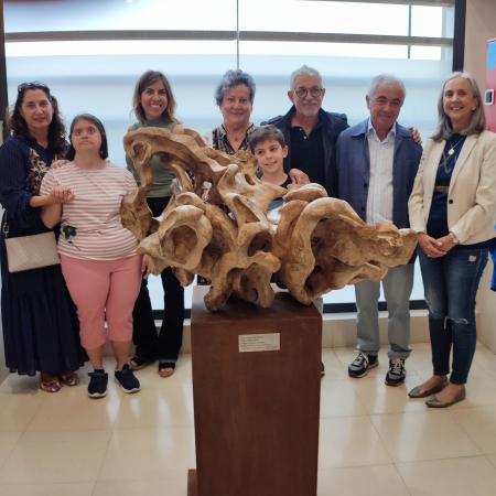 Presentación de la escultura Dédalo