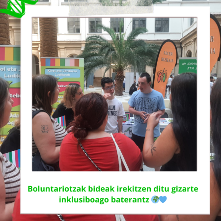 Ba al zenekien boluntariotzak ere bizitzak eraldatzen dituela?