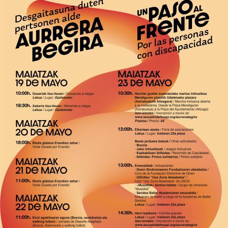 Erandio acoge “Un Paso al Frente” por la inclusión