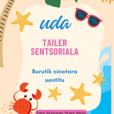 "Uda" sentsorial tailerra "Uda" sentsorial tailerra