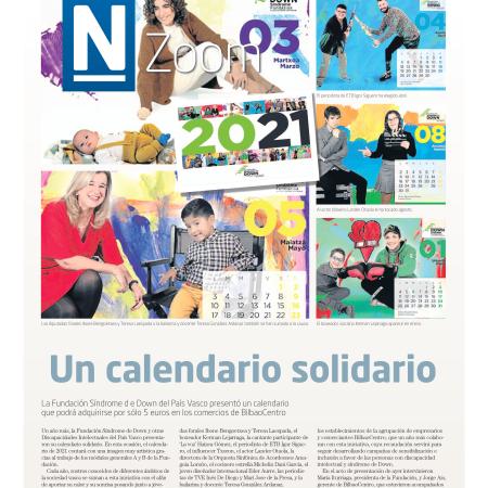 PRESENTACIÓN DEL CALENDARIO SOLIDARIO 2021