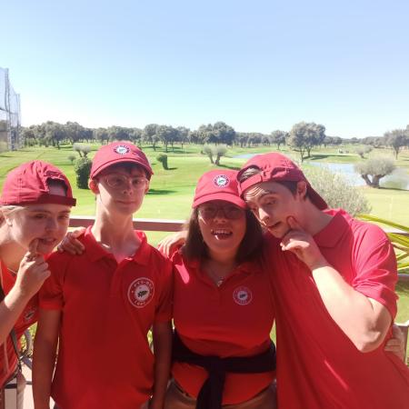 Ariana, Iñigo, Paula y Alejandro