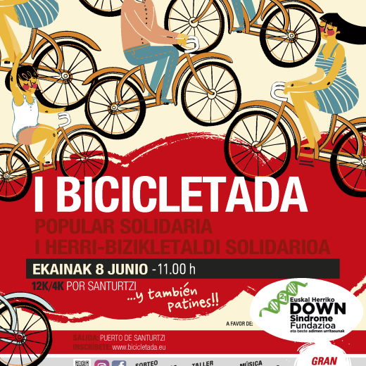 I HERRI BIZIKLETADA SOLIDARIOA SANTURTZIN