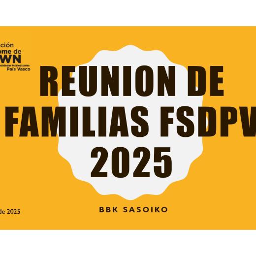 Reunión anual familias 2025