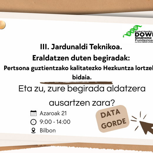 Eta zu, zure begirada aldatzera ausartzen zara?