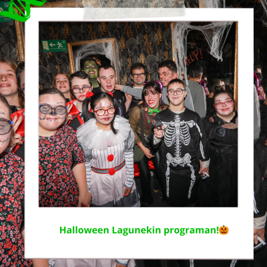 ¡Así vivimos Halloween en el programa Lagunekin! 