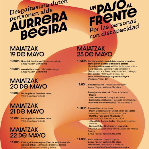 Erandio acoge “Un Paso al Frente” por la inclusión